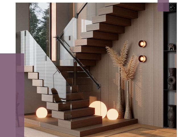 Изготовление и монтаж лестниц в Борзе от 87559 руб. | ПРОЛЁТ-Бря