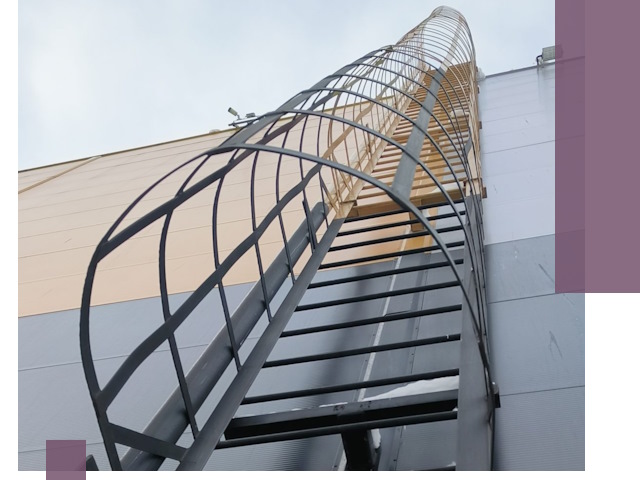 Изготовление и монтаж пожарных лестниц в Борзе профессионально