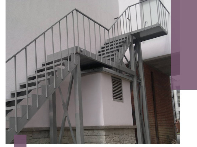 Монтаж пожарных лестниц под ключ в Борзе с гарантией качества