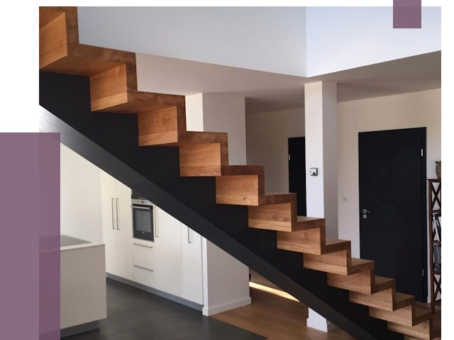 Изготовление деревянных лестниц в Борзе от 87559 руб. | ПРОЛЁТ-Бря