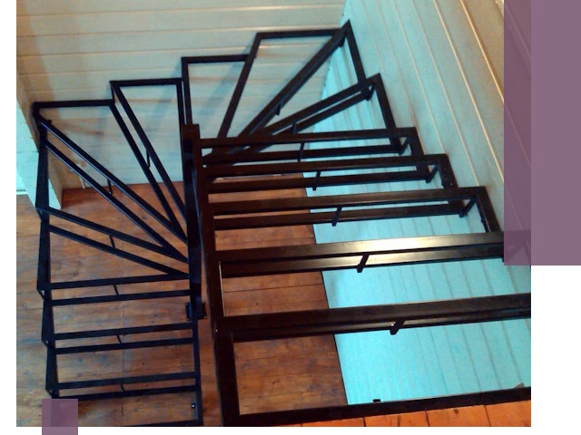 Изготовление металлических лестниц любой сложности в Борзе