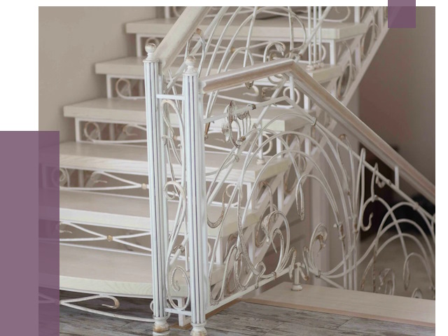 Изготовление кованых лестниц на заказ в Борзе от 87559 руб. | ПРОЛЁТ-Бря