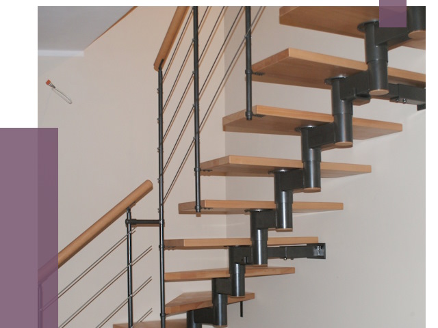 Изготовление модульных лестниц в Борзе от 11589 руб. 