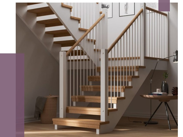 Маршевые лестницы в Борзе от 38371 руб. — монтаж | ПРОЛЁТ-Бря