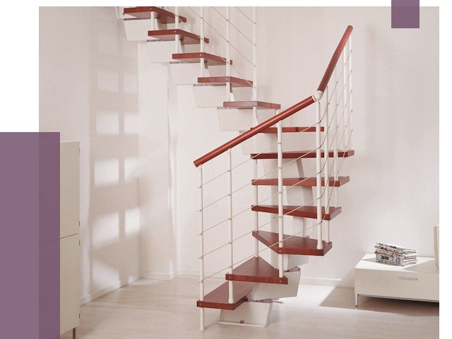 Изготовление лестниц на больцах в Борзе от 9786 руб. | ПРОЛЁТ-Бря