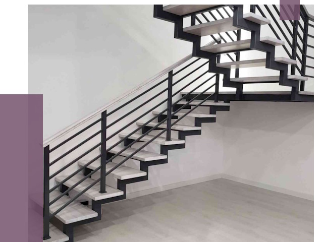 Лестницы на металлокаркасе под ключ в Борзе от 12876 руб. | ПРОЛЁТ-Бря