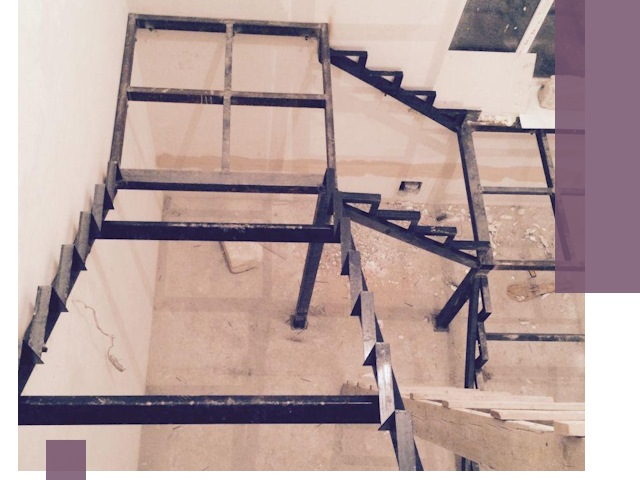 Монтаж лестниц на металлокаркасе в Борзе быстро и качественно