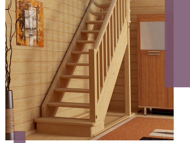 Лестницы эконом класса под ключ в Борзе — недорого и быстро