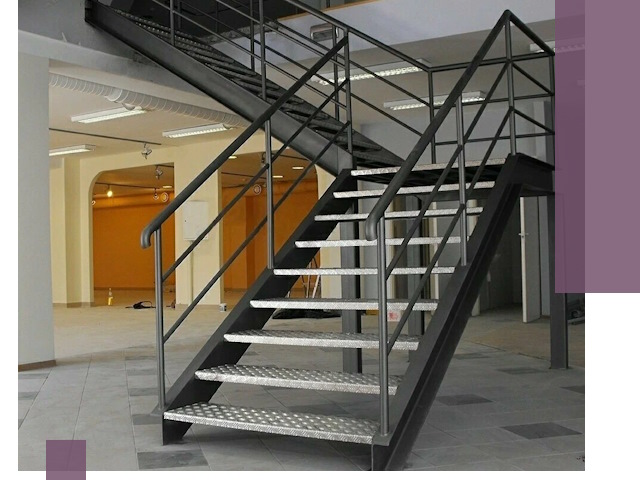 Лестницы для офиса в Борзе: изготовление, монтаж, демонтаж