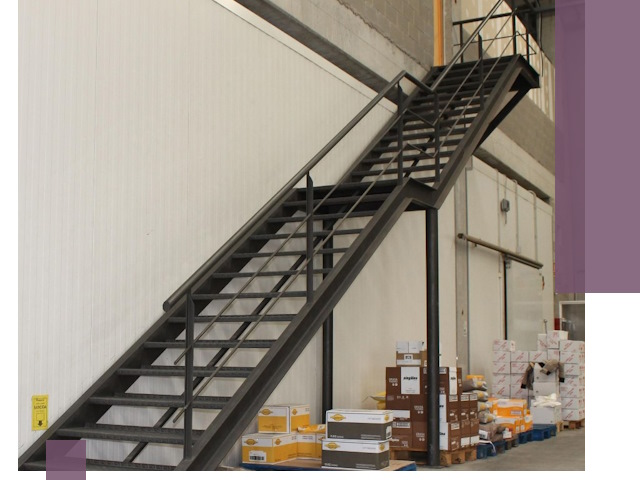 Лестницы для производства в Борзе — изготовление и монтаж
