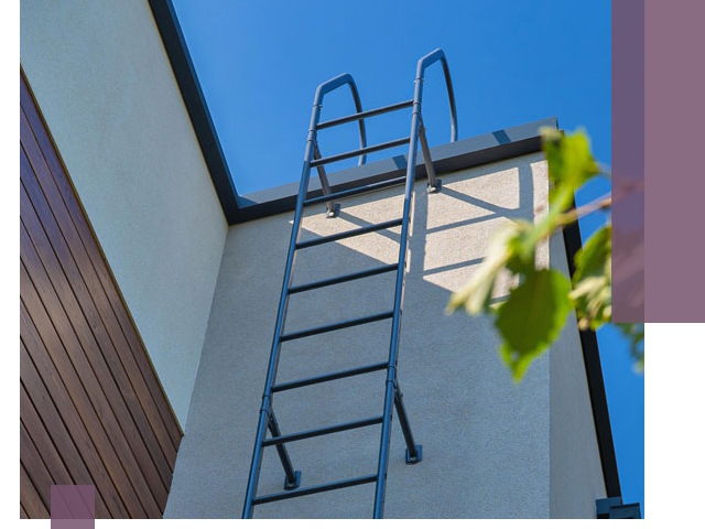 Лестницы на крышу в Борзе — изготовление, монтаж, демонтаж