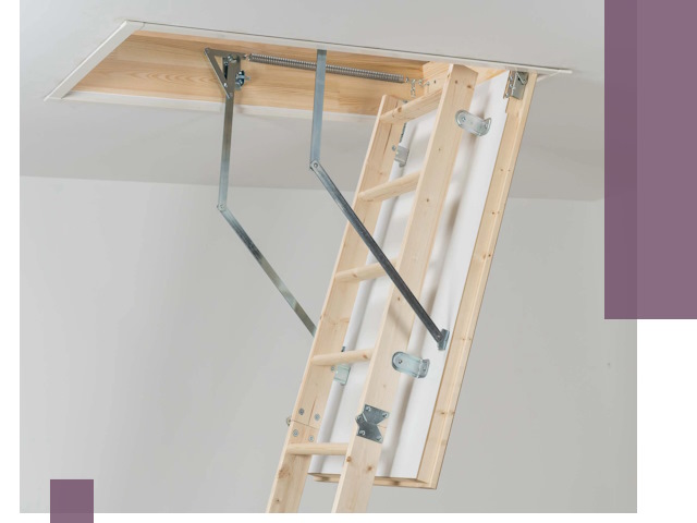 Установка чердачной лестницы под ключ в Борзе