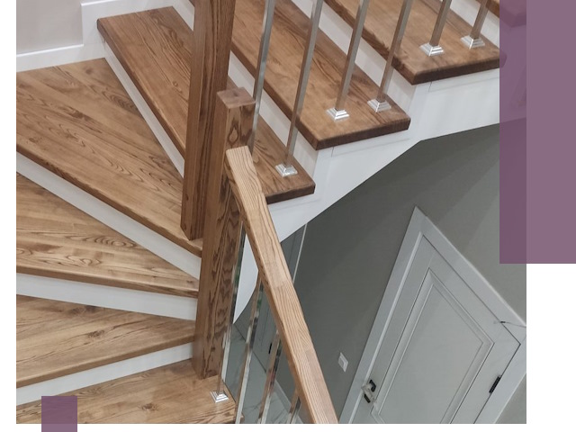 Обшивка металлических лестниц под ключ в Борзе