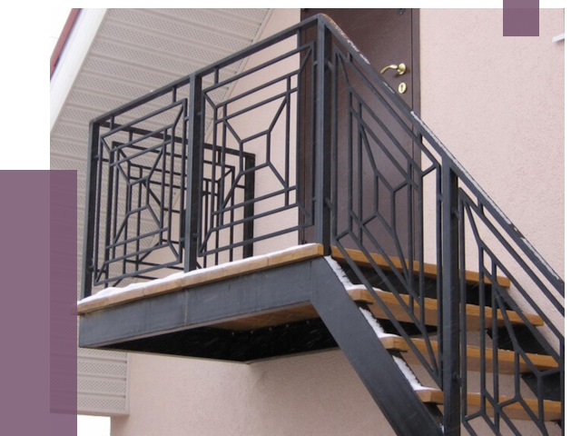Металлические перила в Борзе от 4326 руб.  | ПРОЛЁТ-Бря