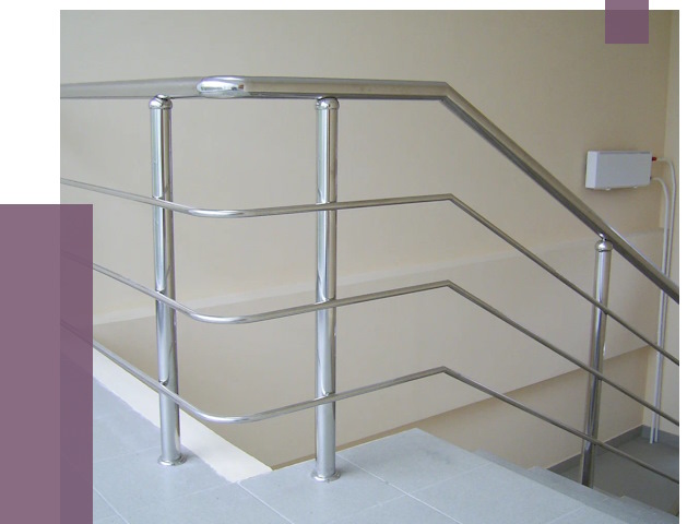 Алюминиевые перила в Борзе от 6387 руб. под ключ | ПРОЛЁТ-Бря