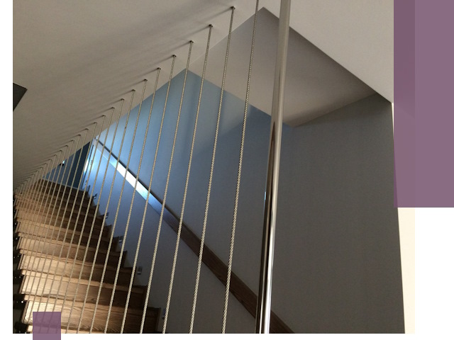 Тросовые перила под ключ в Борзе — производство и монтаж