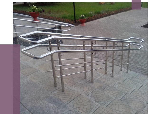 Перила для инвалидов в Борзе от 7643 руб. под ключ | ПРОЛЁТ-Бря