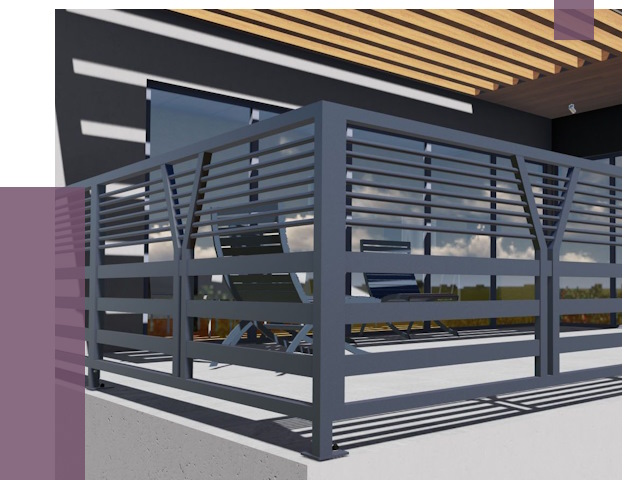 Изготовление балконных ограждений в Борзе от 10816 руб. | ПРОЛЁТ-Бря