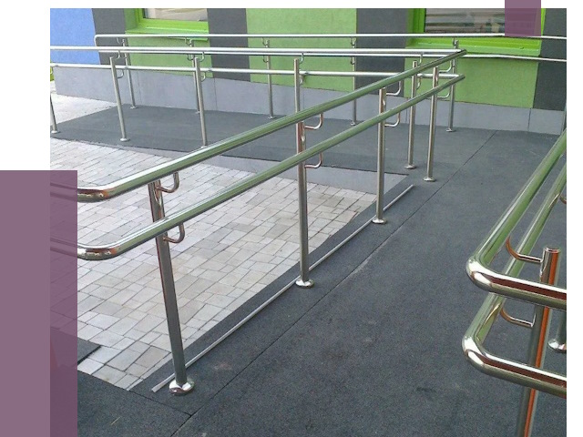 Ограждения пандусов в Борзе от 4378 руб. монтаж | ПРОЛЁТ-Бря