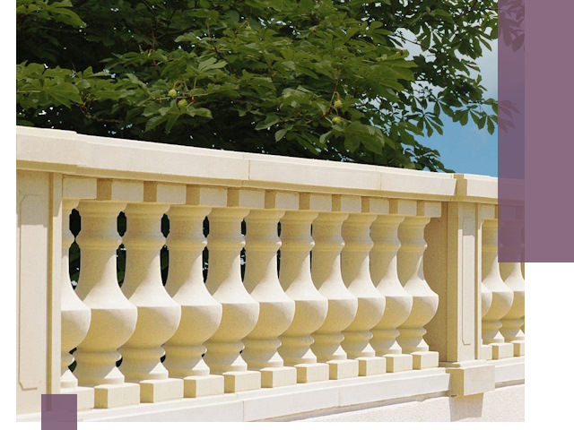 Установка балюстрады в Борзе: изготовление и монтаж под ключ