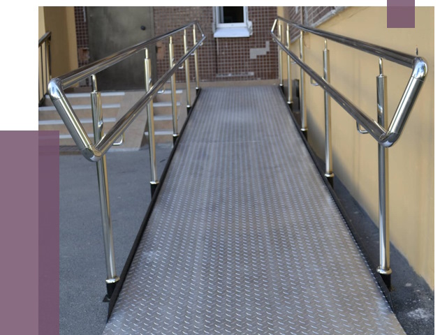 Пандусы в Борзе от 12361 руб. — установка для инвалидов | ПРОЛЁТ-Бря