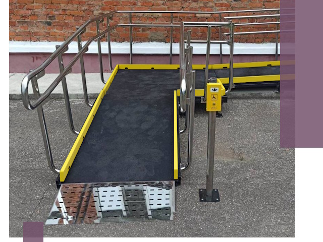 Изготовление наклонных пандусов для инвалидов в Борзе