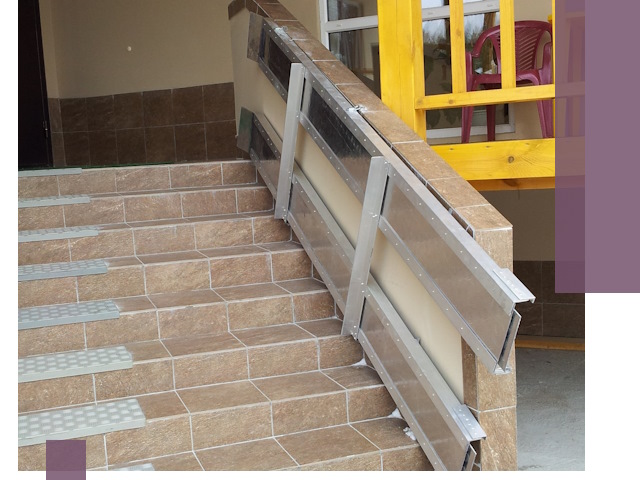 Откидные пандусы под ключ в Борзе — монтаж и демонтаж