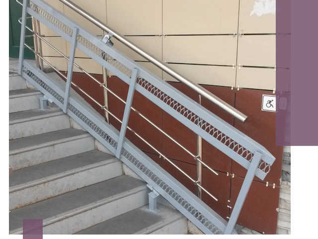 Изготовление откидных пандусов под ключ в Борзе