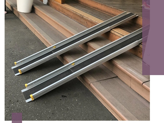 Телескопические пандусы под ключ в Борзе — изготовление и монтаж