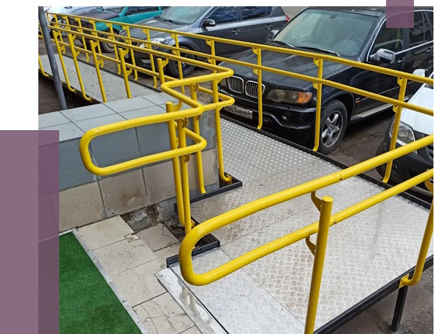 Стационарные пандусы в Борзе от 12361 руб. | ПРОЛЁТ-Бря