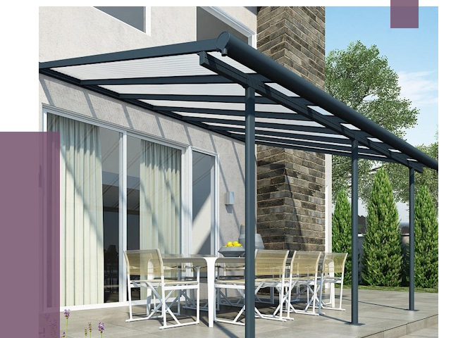 Навесы пристенные в Борзе от 9168 руб. — монтаж и установка | ПРОЛЁТ-Бря