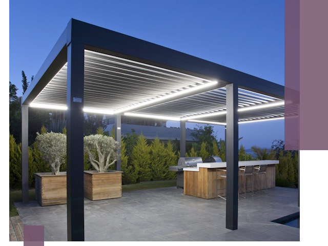 Навесы отдельно стоящие под ключ в Борзе из металла и поликарбоната