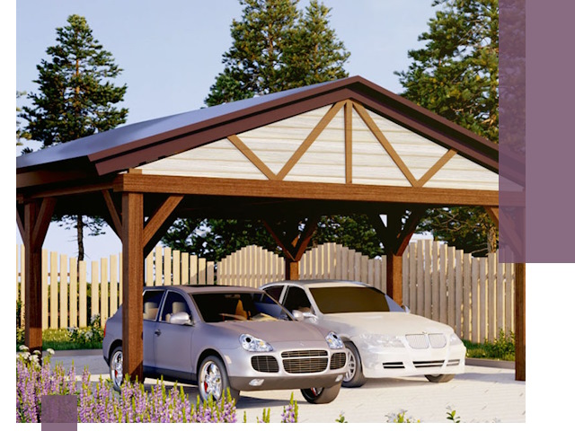 Навесы для автомобиля в Борзе — изготовление и монтаж