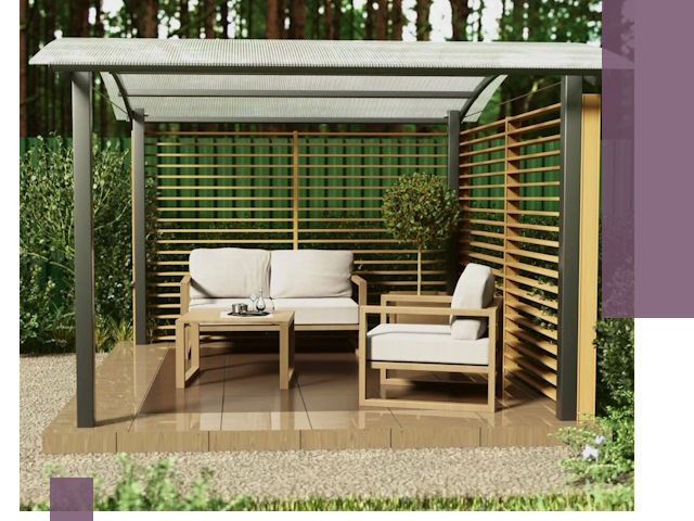 Навесы для дачи в Борзе: изготовление, монтаж и демонтаж