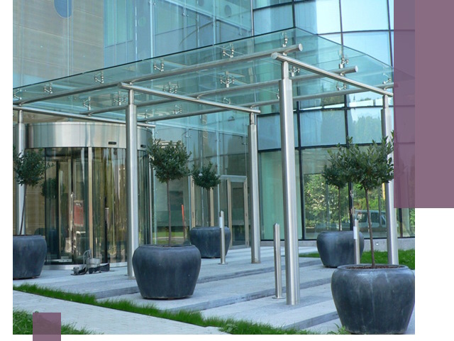 Навесы из стекла на заказ в Борзе — монтаж и установка