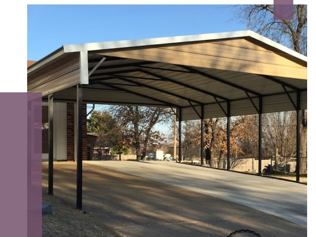 Двускатные навесы в Борзе от 8086 руб. | ПРОЛЁТ-Бря