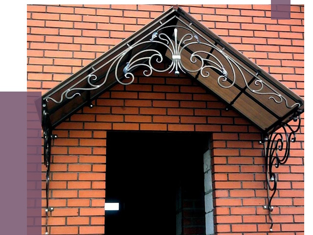 Металлические козырьки в Борзе от 10765 руб. 