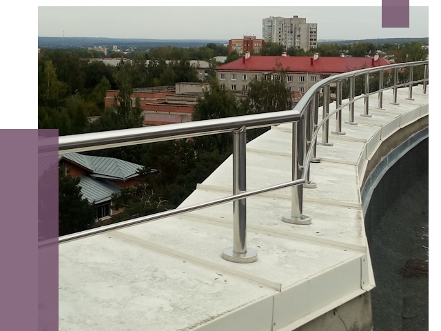 Парапеты и ограждения кровли в Борзе от 4996 руб. 