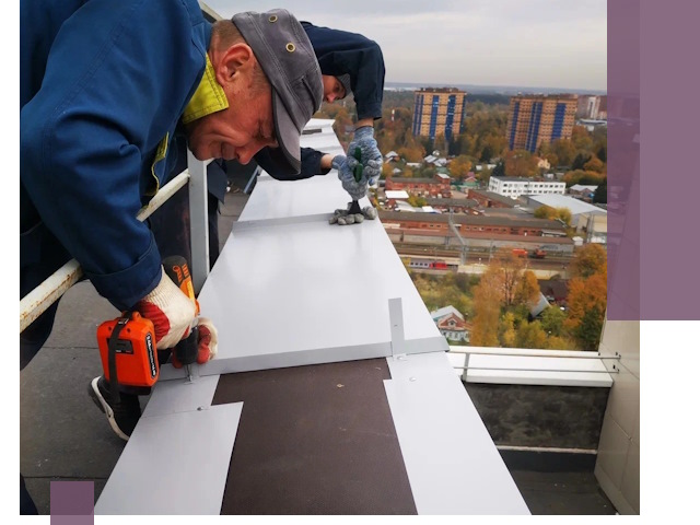 Монтаж парапетов в Борзе — установка прочных металлических ограждений