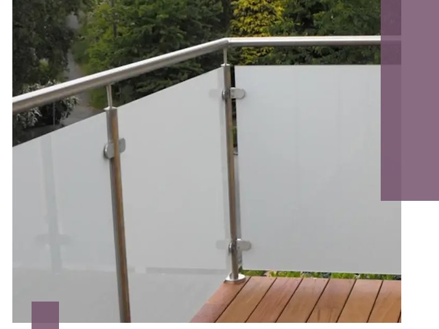 Алюминиевые парапеты для балконов и террас в Борзе