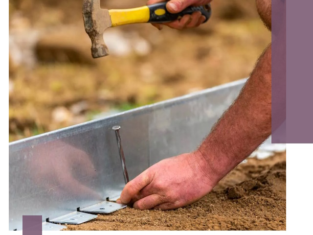 Монтаж металлических бордюров в Борзе быстро и качественно