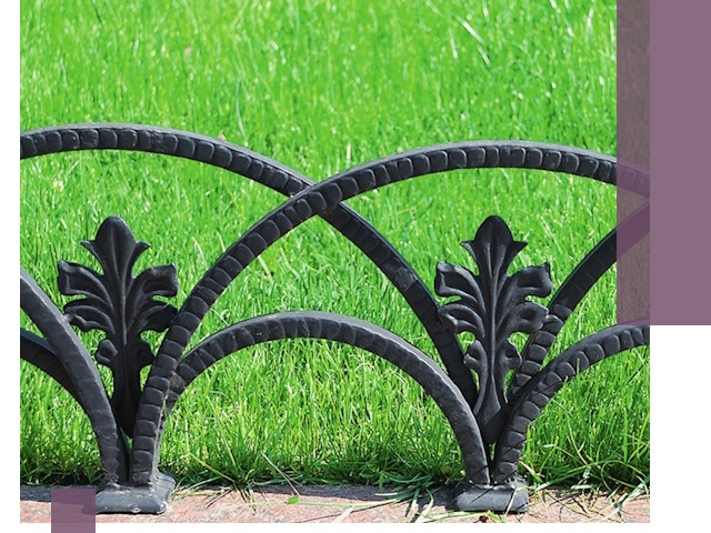 Декоративные металлические бордюры под ключ в Борзе