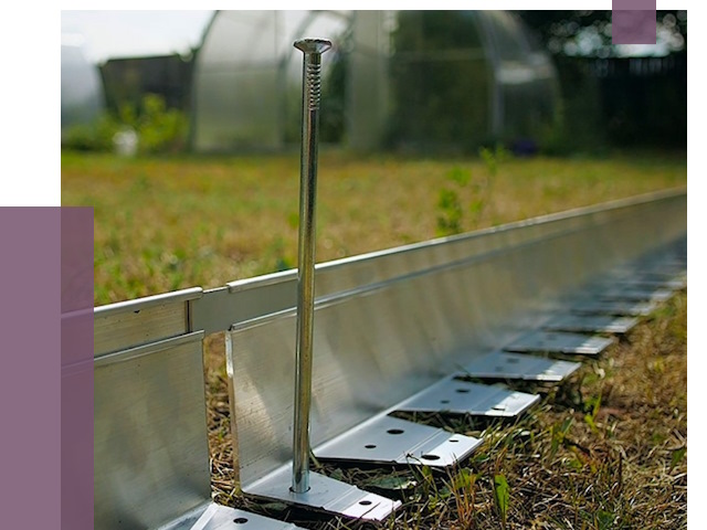 Металлические бордюры для газона в Борзе от 4326 руб. | ПРОЛЁТ-Бря