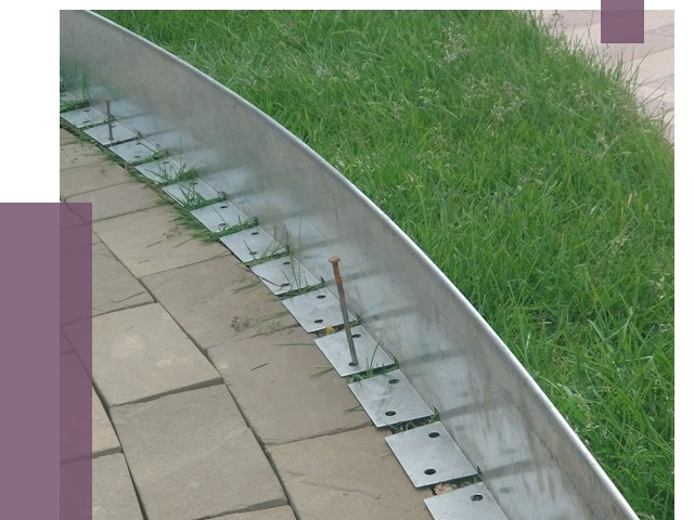 Металлические бордюры для тротуаров в Борзе от 8756 руб.