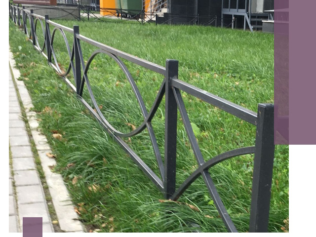 Газонные ограждения из металла в Борзе — монтаж и продажа