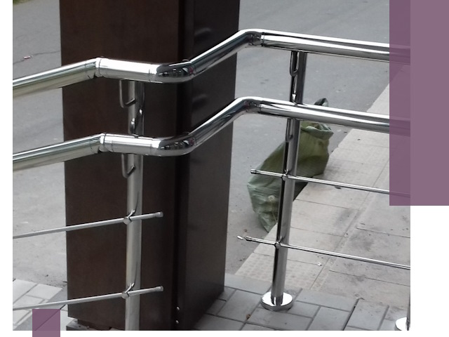 Монтаж поручней из нержавеющей стали в Борзе качественно и быстро